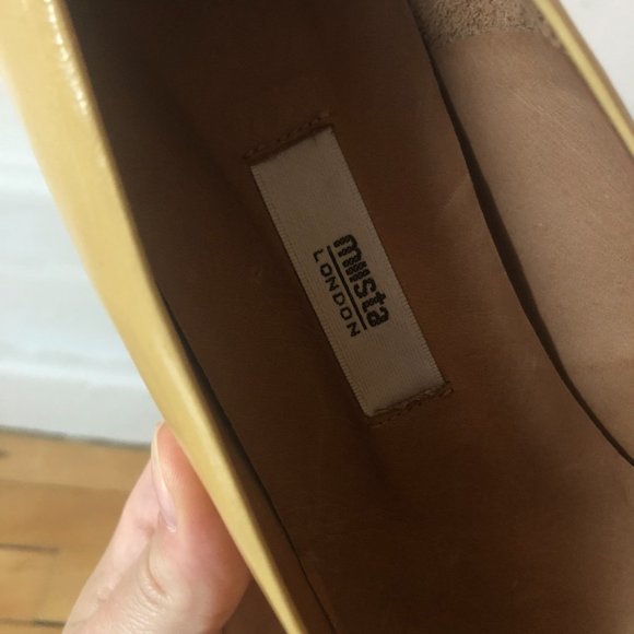 Miista heels, Yellow, Leather, Size 40, 9-9.5 us - Picture 4 of 4